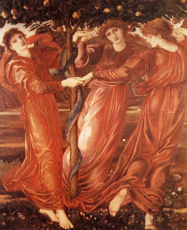 Sir Edward Coley Burne-Jones The Garden of the Hesperides oil painting image